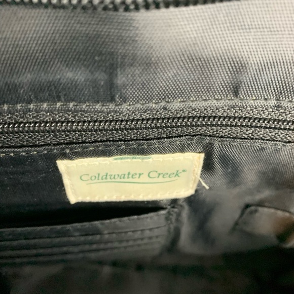 Coldwater Creek woven tote bag - Picture 3 of 4